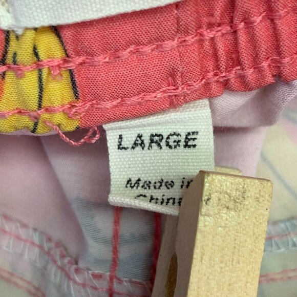 Public Access Men's Shark Banana Drawstring Elastic Waist Swim Trunks Size L - Picture 7 of 12